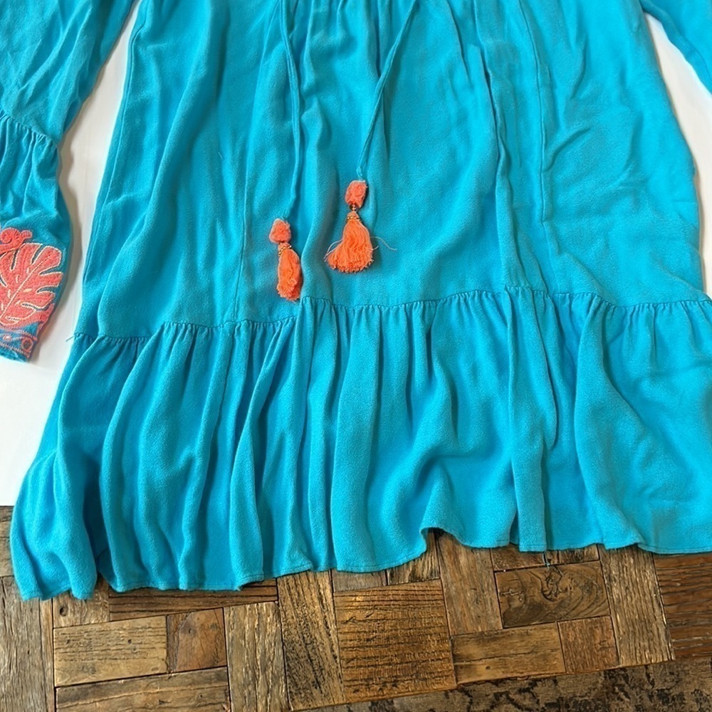 Lilly Pulitzer Amisa Tunic Dress in Sparkling Blue - Picture 7 of 11